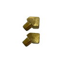 45 DEG 1/4NPT Brass Street Elbow | 177.9124B Automann