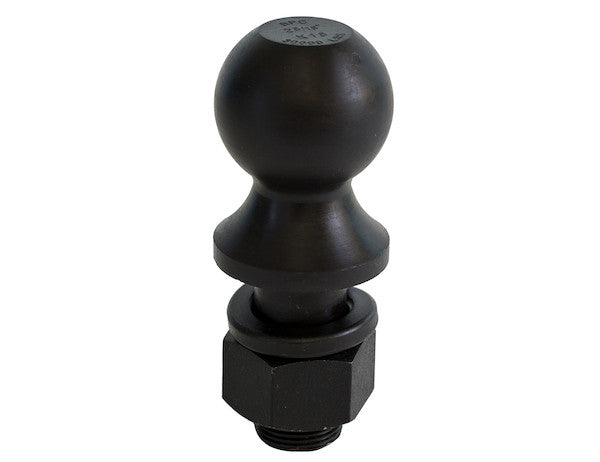 2-5/16" Black Hitch Ball With 1-1/4" Shank Diameter - 30000 lb M.G.T.W. | Buyers Products 1802050