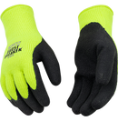 High-visibility Green Acrylic Thermal Knit Work Gloves | 1875 Kinco