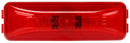 19 Series Incandescent Red 1" X 4" Rectangular Marker Clearance Light, 19 Series Male Pin & Bracket Mount | Truck-Lite 19200R3
