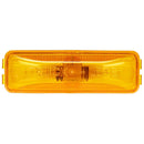 19 Series Incandescent Yellow 1" X 4" Rectangular Marker Clearance Light, 19 Series Male Pin for Bracket Mount | Truck-Lite 19200Y3