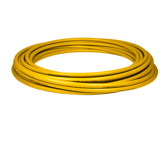 100 ft Yellow Air Brake Tubing, 3/8" Outer Diameter | 9679 Tectran