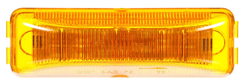 19 Series Yellow LED Rectangular Marker Clearance Light, 19 Series Male Pin & Bracket Mount | Truck-Lite 19250Y