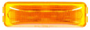 Signal-Stat Yellow LED 1"x4" Rectangular Marker Clearance Light, 19 Series Male Pin & Bracket Mount | Truck-Lite 1960A