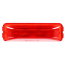 Signal-Stat Red LED 1"x4" Rectangular Marker Clearance Light, Male Pin & Bracket Mount | Truck-Lite 1960