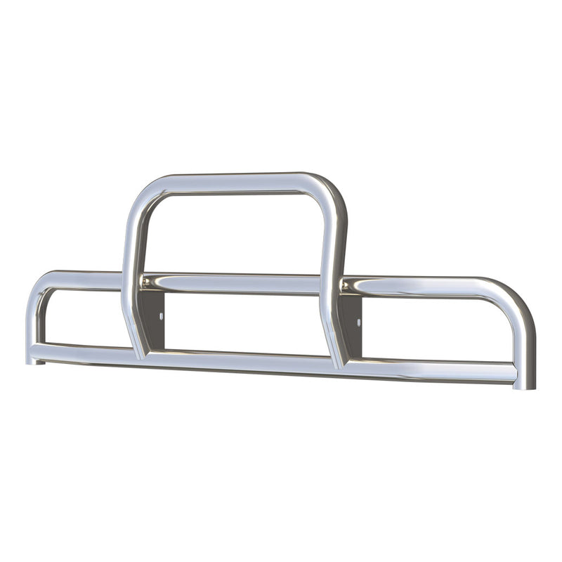 Tuff Guard II Polished Stainless Grille Guard (15-Degree Bend) | 206510 Retrac