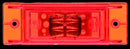 21 Series Red LED 2"x6" Marker Clearance Light, Fit 'N Forget M/C & 2 Screw Mount | Truck-Lite 21275R