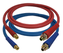 12ft Red & Blue FLEXGrip-HD Air Line Hose Assembly Set | Tectran 13S12201