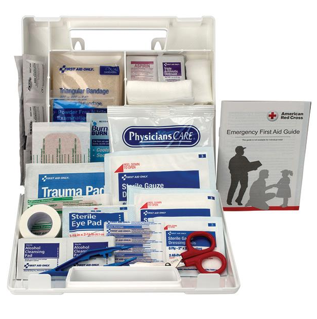10-Person, 63-Piece Bulk First Aid Kit | 222UAC Logistics Supply