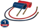 Red and Blue V-line Aircoil Set with LIFESwivel Fittings | Tectran 1721540LV