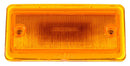 25 Series Yellow LED 2"x5" Rectangular Marker Clearance Light, Hardwired & 2 Screw Mount | Truck-Lite 25250Y