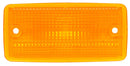 25 Series Yellow Incandescent Rectangular Marker Clearance Light, Socket Assembly & 2 Screw Mount | Truck-Lite 25765Y