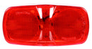 Signal-Stat Red LED 2"x4" Rectangular Marker Clearance Light, Hardwired & 2 Screw Mount | Truck-Lite 2660