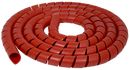 25 ft Red Spiral Wrap | 820SPRR-Q Tectran