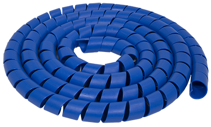 25 ft Blue Spiral Wrap | 820SPRB-Q Tectran
