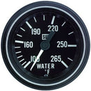 Heavy Duty Water Temperature Gauge, 100-265 °F | 284B144 Stewart Warner