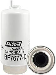 Secondary Fuel/Water Separator Element with Drain | BF7677D Baldwin