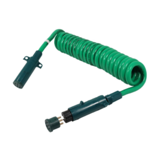 15 FT ABS Permacoil w/ 48" Leads, with WEATHER-TITE™ PERMAPLUGS™ | Phillips Ind. 30-4920