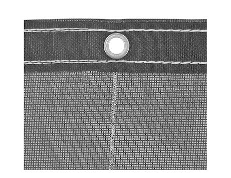 Heavy Duty Black Mesh Tarp 4-1/2 X 10 Foot | 3014480 Buyers Products