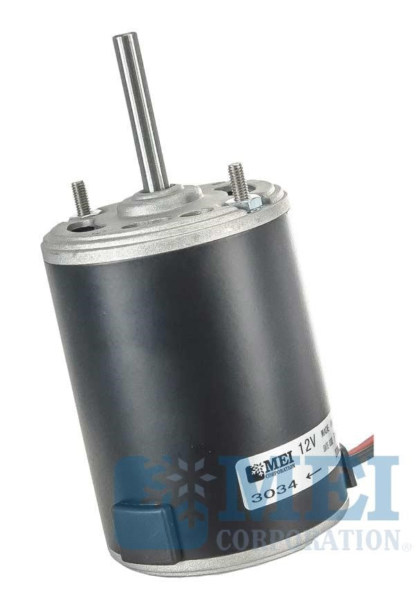 4.75" (OA Body) Single Shaft Blower Motor w/ Strap Mount for Red Dot - Multi Fit Applications, 2 Wires | MEI/Air Source 3034