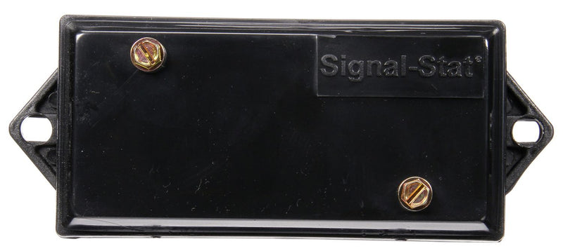 Signal-Stat Black Plastic Junction Box w/ Surface Mount, 7 Port & 7 Terminal | Truck-Lite 3121