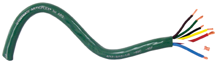100 FT Green ABS Duty Cable | 742208A1 Tectran