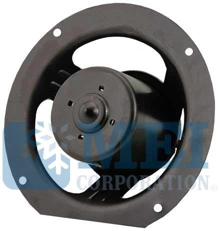 4.88" (OA Body) Single Shaft Blower Motor w/ Flange Mount for Ford Trucks, 2 Wires | MEI/Air Source 3205