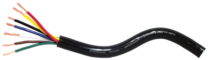 250 ft Black Light Duty Cable (6/14 1/12 Gauge) | 76412A2 Tectran