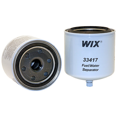 Enhanced Cellulose Spin-On Fuel/Water Separator Filter, 4.918" | 33417 WIX