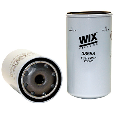 Enhanced Cellulose Spin-On Fuel Filter, 8.093" | 33588 WIX