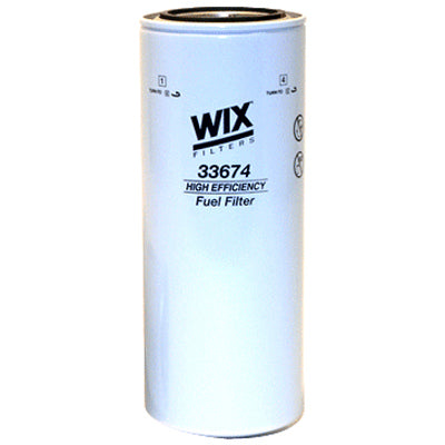 Enhanced Cellulose Spin-On Fuel Filter, 9.321" | 33674 WIX