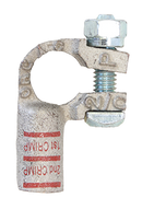 Positive Orange Crimpable Top Post Battery Terminal | Tectran 5016-2/0P