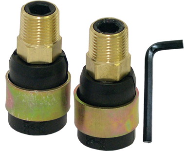 1/2" NPT Swivel Ends with 1 Hex Wrench (Bag of 10) | 70-31405 Tectran