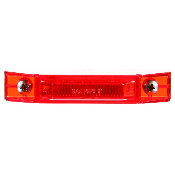 35 Series Red Rectangular 1"x4" Marker Clearance Light, Fit 'N Forget & 2 Screw Mount | Truck-Lite 35001R