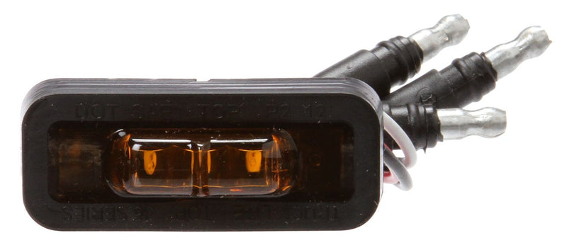 36 Series Yellow LED Dual-Function Flex-Light, Hardwired & Adhesive Mount | Truck-Lite 36203Y
