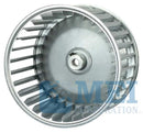 5-3/16" Aluminum Blower Wheel for Red Dot Unit Applications, Hub Insert: 7/8" | MEI/Air Source 3641