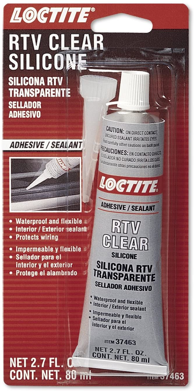 RTV Clear Silicone Sealant 595 | Loctite 37463
