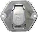 Solid Pin 7-Way Circuit Breaker Bull Nose Socket | 670-7230 Tectran