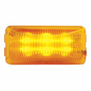 6 LED Rectangular Light (Clearance/Marker) - Amber LED/Amber Lens | United Pacific 38158B