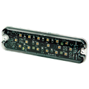 1.5" X 5" Rectangular Amber 18-LED Strobe Warning Light | ECCO 3932A