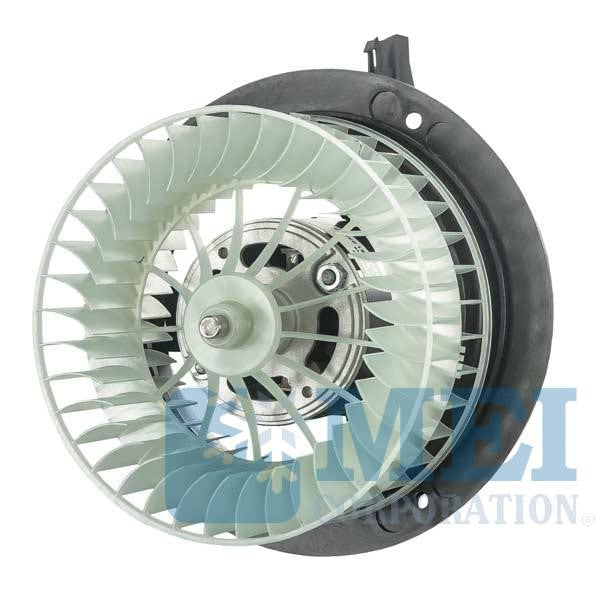 4.75" (OA Body) Single Shaft Blower Motor w/ Wheel for Freightliner Trucks, 2 Wire Harness | MEI/Air Source 3944