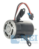 5.13" (OA Body) Single Shaft Blower Motor w/ Flange Mount for Kenworth Trucks, 2 Wire Harness | MEI/Air Source 3946