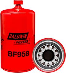 Fuel Storage Tank Spin-on with Drain | BF958 Baldwin