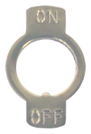 On-Off Toggle Switch Face Plate | Tectran 19-10222