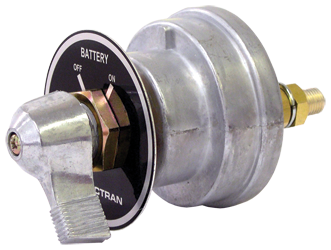 2 Stud S.P.S.T. Lever Master Disconnect Switch | Tectran 19-1045