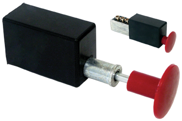 Two Position Large Red Knob Switch | 19-1080 Tectran