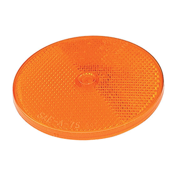 2" Amber Round Sealed Center-Mount Reflector | Grote 40153