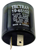 10 Lamp 2 Prong Flasher | Tectran 19-65102