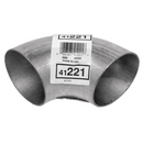 6" Aluminized Steel Universal 90 Degree Angle Exhaust Elbow Pipe | 41221 Walker Exhaust