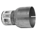 6" Alumized Steel Exhaust Reduction Pipe | 41563 Walker Exhaust